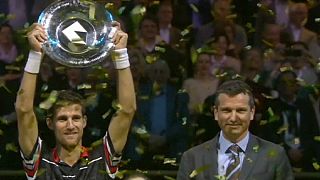 Tennis: Klizan beats Monfils to win Rotterdam Open