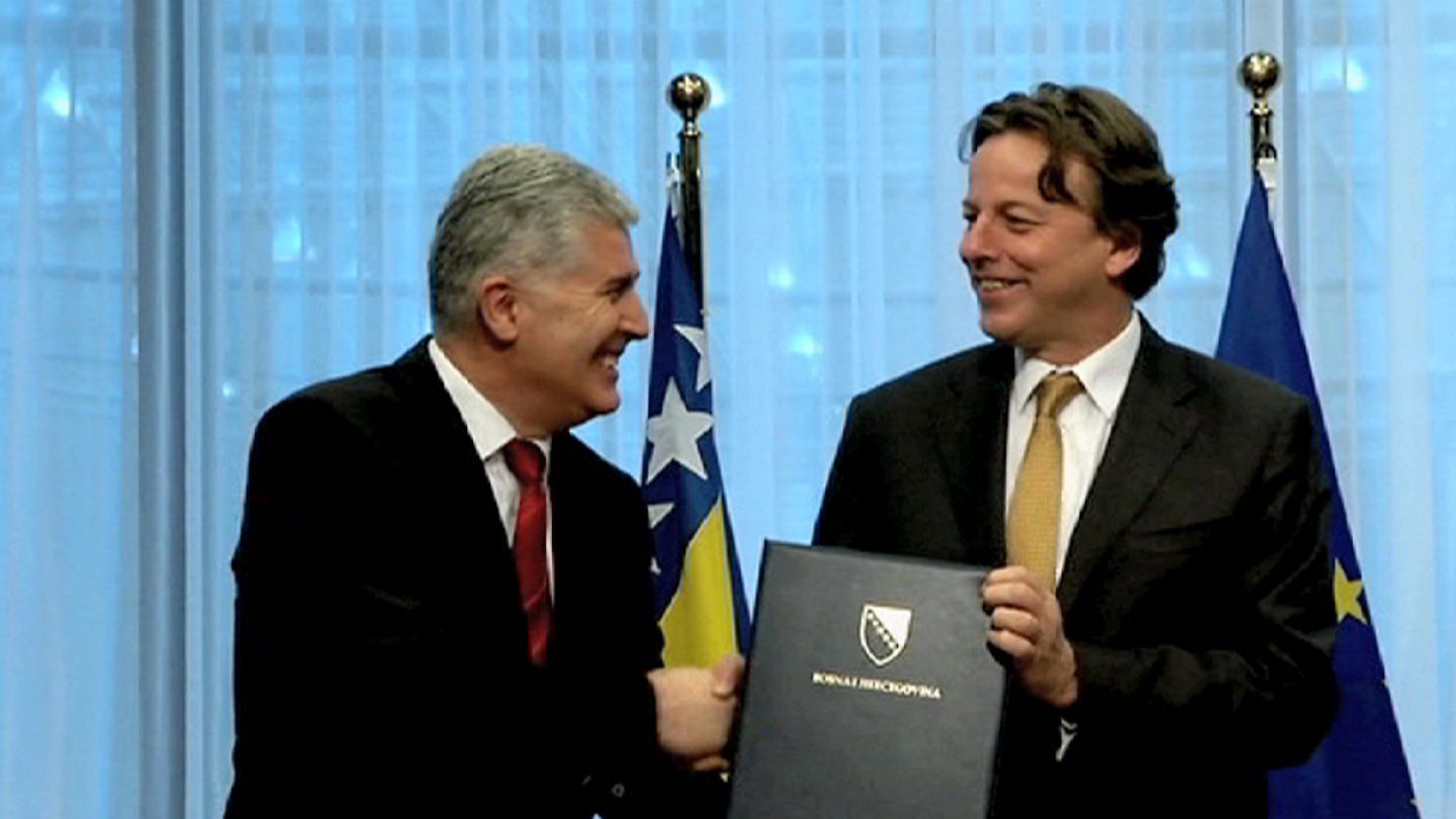 Bosnien Will Eu Beitrittskandidat Werden Euronews