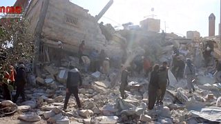 مقتل اربعة عشر شخصا على الأقل في قصف روسي لمستشفى ببلدة إعزاز السورية