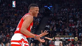 Westbrook and Bryant shine as West beat East in All star game