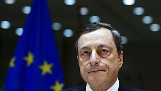 European Central Bank's Draghi bullish on banks and stimulus