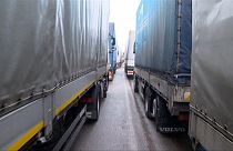 تنها گزینه کامیونداران روسیه در رسیدن به کشورهای اتحادیه اروپا