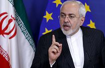 İran Dışişleri Bakanı Cevad Zarif Brüksel'de