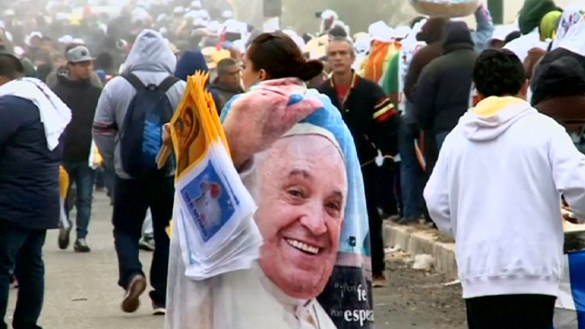 Ferenc pápa Dél-Mexikóban