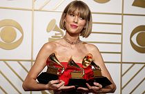 Grammys: Kendrick Lamar e Taylor Swift, os grandes vencedores