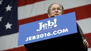 Bush is back: George W endorses brother Jeb in South Carolina