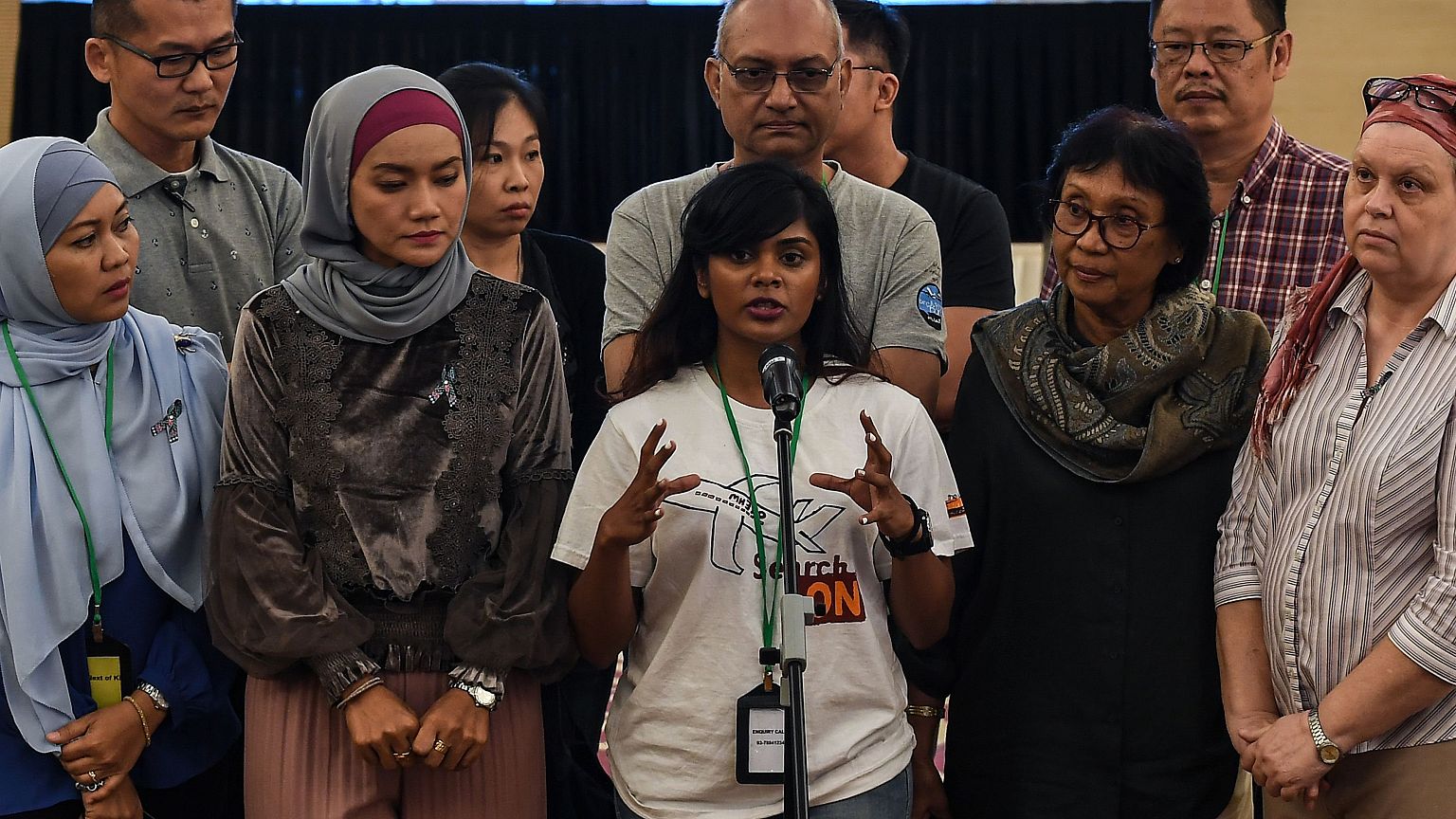 Image: Grace Subathirai Nathan, daughter of missing MH370 passenger Anne Da
