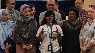 Image: Grace Subathirai Nathan, daughter of missing MH370 passenger Anne Da