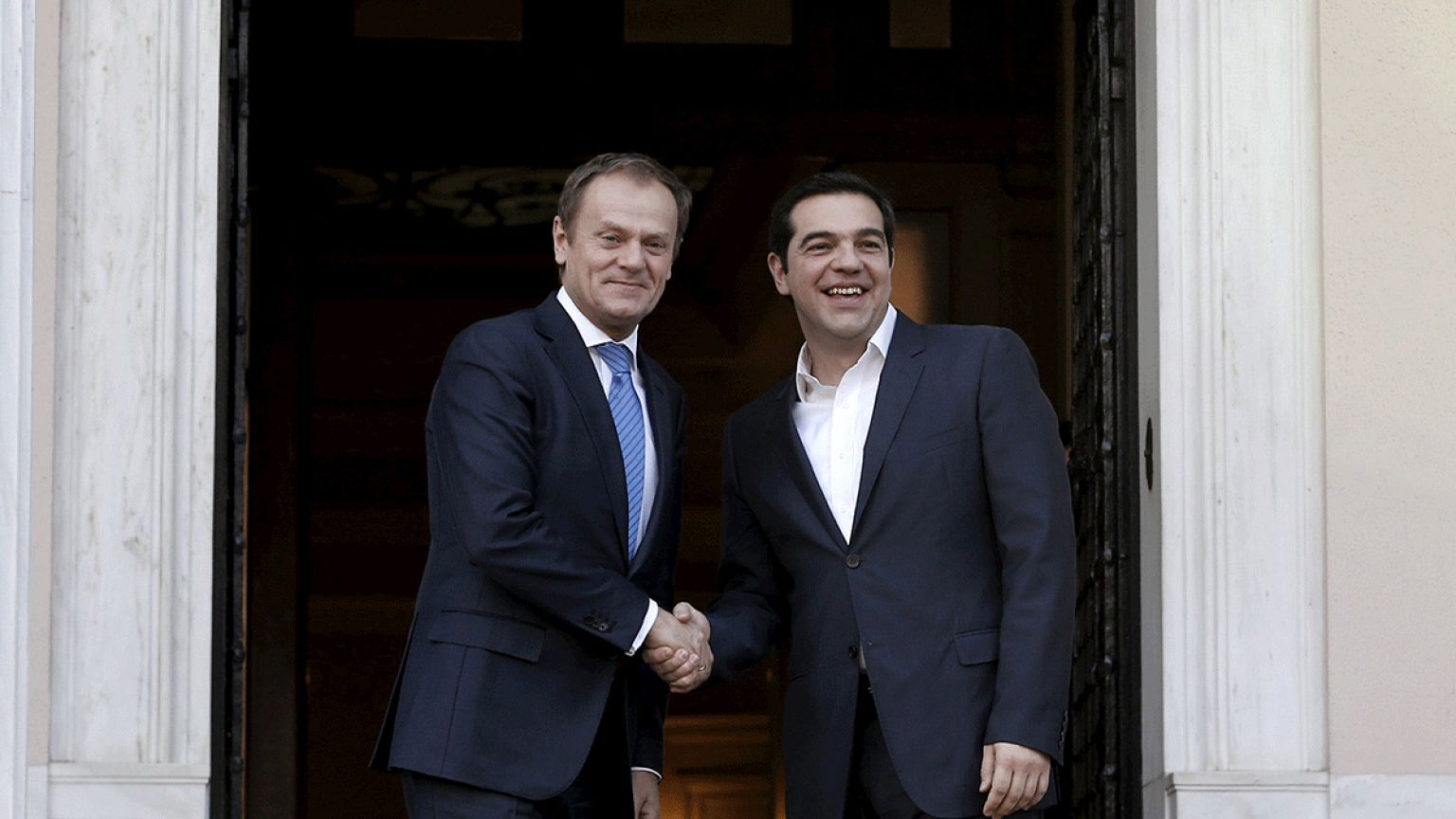 «Όχι σε exit ή κλείσιμο συνόρων» από Τουσκ και Τσίπρα