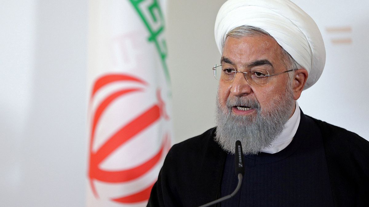 Image: FILE PHOTO: Iran's President Hassan Rouhani attends a news conferenc