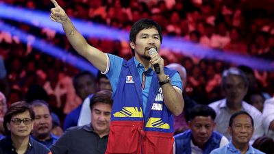 Pacquiao shows remorse for gay comments