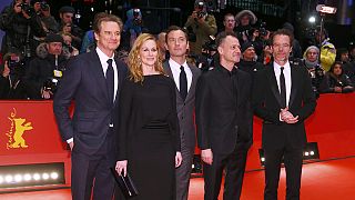 Colin Firth y Jude Law llenan de libros la Berlinale con "Genius"