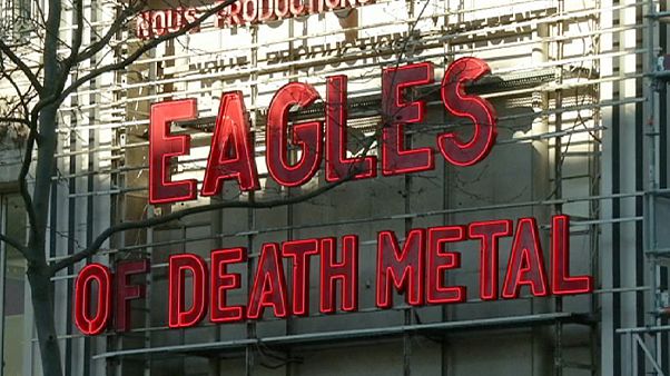 L'Olympia se prépare pour les Eagles Of Death Metal. L'Olympia se prépare pour les Eagles Of Death Metal.