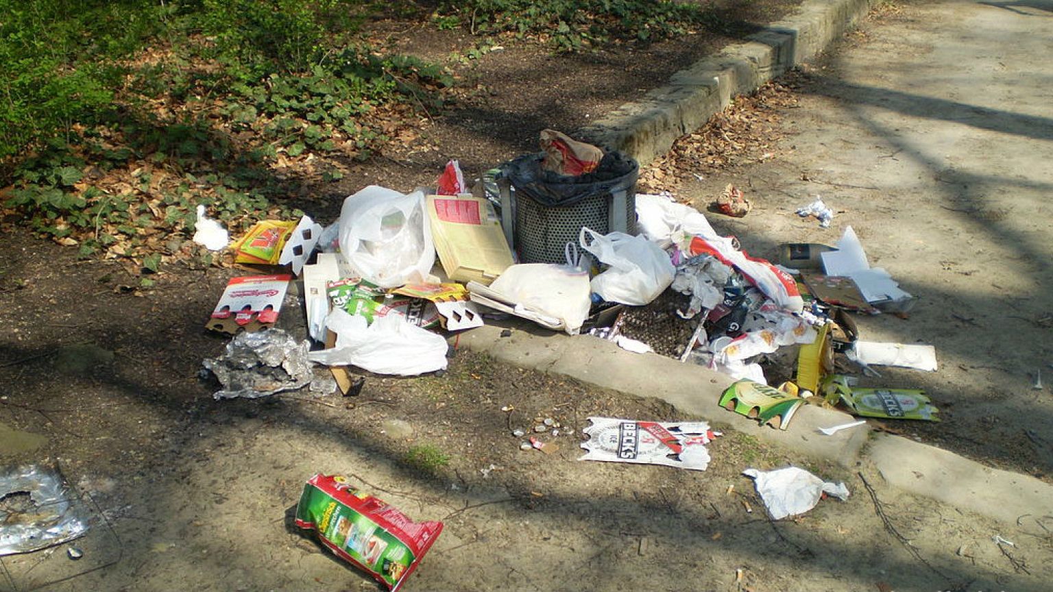 Ein Schweizer räumt in Deutschland auf