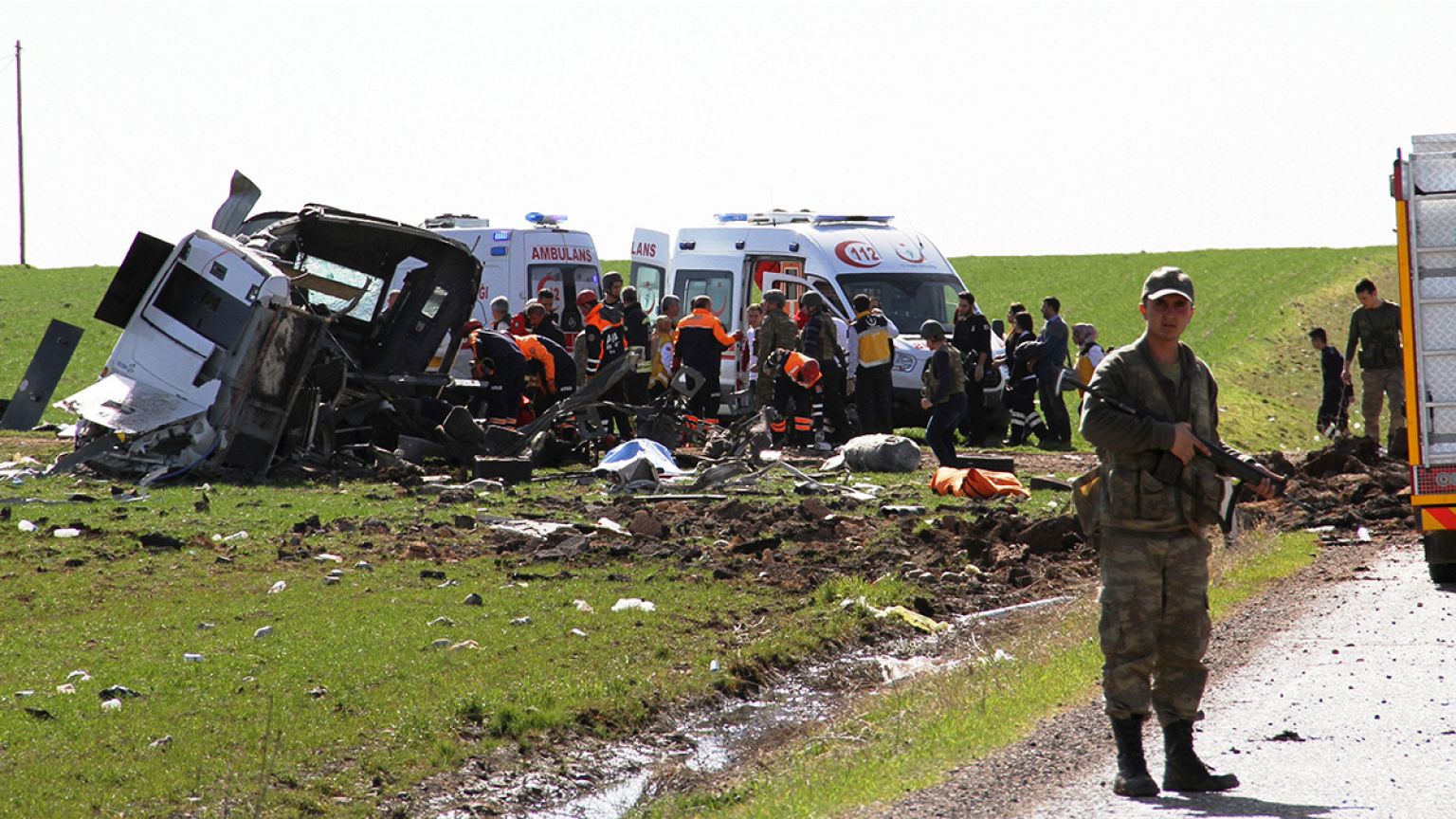 Sechs Tote: Weiterer Anschlag auf türkische Streitkräfte