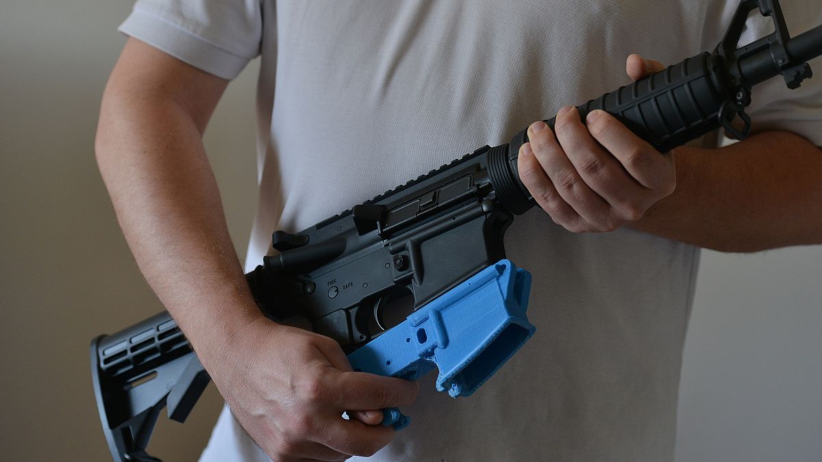 Image: Assault Rifle Parts Made with a 3-D Printer