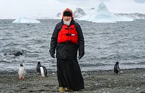 Patriarca Kirill in Antartide, passeggiata con i pinguini