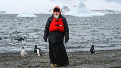 Patriarch Kyrill trifft Pinguine