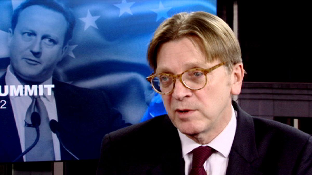 Verhofstadt: "O Reino Unido sem a UE é um anão a nível mundial"