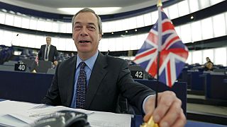 Farage, líder del partido UKIP: "Espero mucho teatro en la cumbre europea"