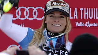 Esqui/ Campeonato do Mundo: Lara Gut vence em La Thuile, Vonn sofre queda