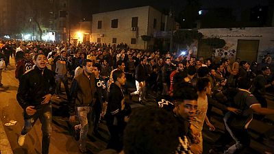 Egyptians protest shooting of a taxi driver by police