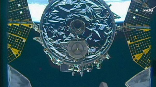 ISS sends space junk back towards Earth to burn up ISS sends space junk back towards Earth to burn up