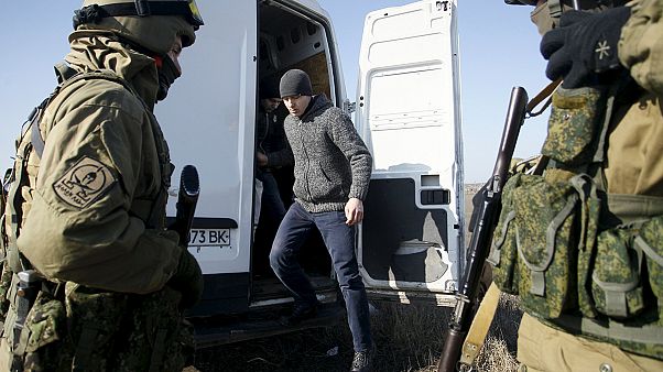 Ukrainian soldiers swapped for rebel fighters and a priest Ukrainian soldiers swapped for rebel fighters and a priest