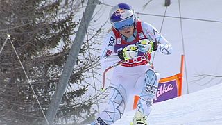 Lindsey Vonn clinches downhill World Cup title in Italy