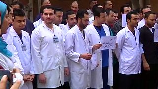 Médicos do Egipto contra brutalidade policial