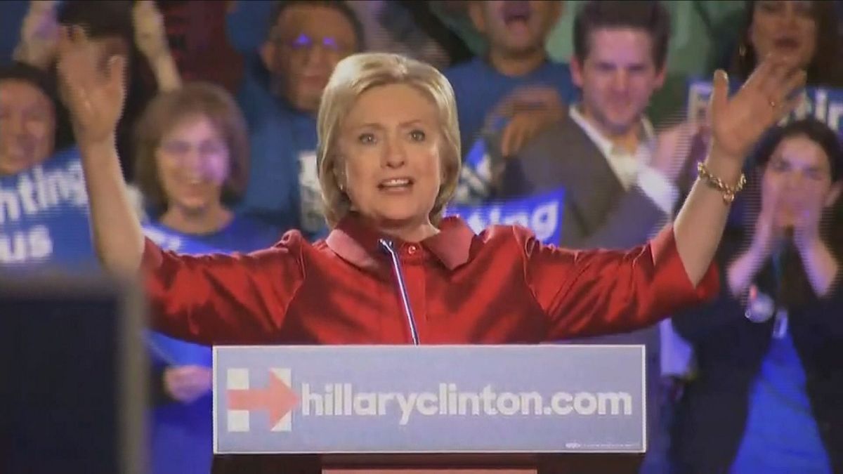 EUA: Clinton vence caucus do Nevada por margem estreita