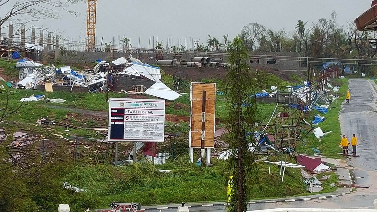 El ciclón Winston deja al menos cinco muertos a su paso por Fiyi, país del Pacífico sur
