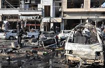 Al menos 46 personas mueren en un doble atentado en la ciudad siria de Homs
