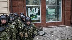Ukraine: Ausschreitungen am Maidan-Gedenktag