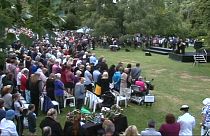 گرامیداشت یاد قربانیان در پنجمین سالگرد زلزله کرایست چرچ نیوزیلند