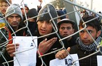 افزایش تنش در مرز مقدونیه و سرگردانی پناهجویان اکثرا افغان