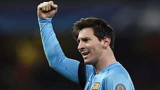 Messi on target twice as Barcelona beat Arsenal