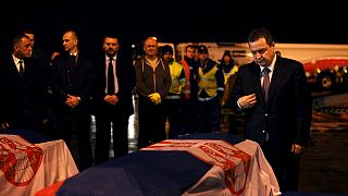 Bodies of killed Serbian hostages returned home from Libya