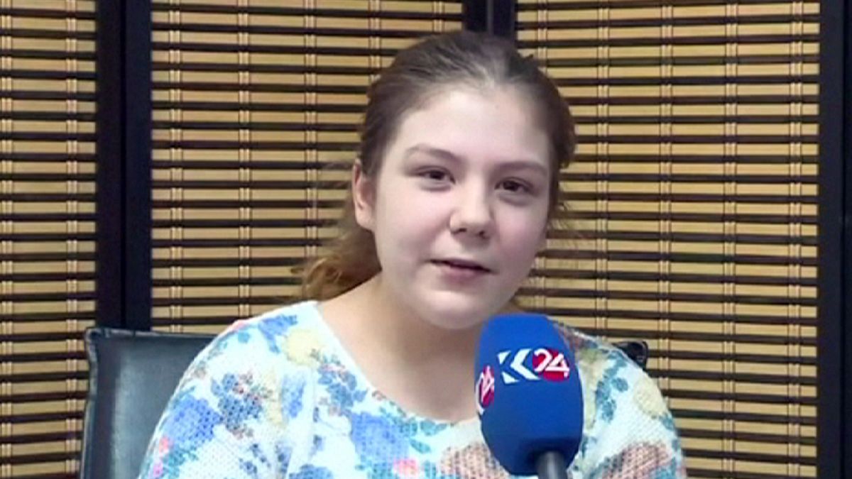 Adolescente sueca resgatada em Mossul: "não sabia nada sobre o EI"