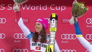 Hirscher und Holdener gewinnen Parallel-Slalom in Stockholm