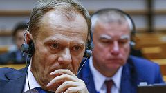 Tusk wirbt im Europaparlament für Briten-Deal