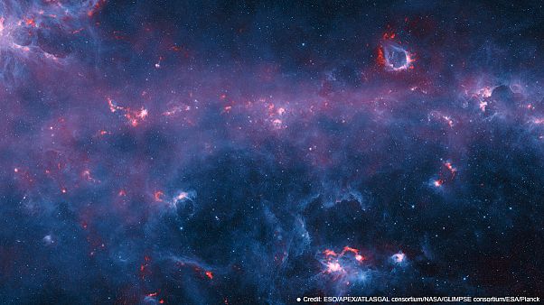 {Watch} Stunning new image of the Milky Way released {Watch} Stunning new image of the Milky Way released