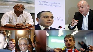 FIFA's five presidential candidates