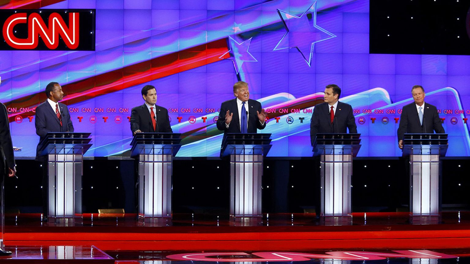US election campaign: Trump under fire in pre-Super Tuesday debate slugfest
