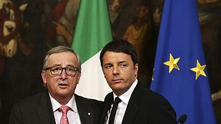 Juncker a Roma fa pace con Renzi: "Nessun problema con l'Italia"
