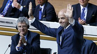 Gianni Infantino se pone al frente de la FIFA