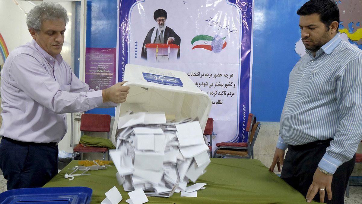 اعلام نتایج اولیه شمارش آراء انتخابات دو مجلس در ایران