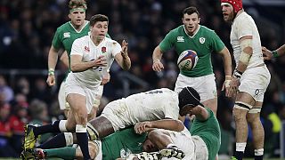 England defeat Ireland in Six Nations to top the table