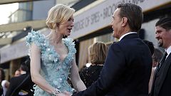 Der rote Teppich bei den "Oscars": Viel Haut und bunte Farben