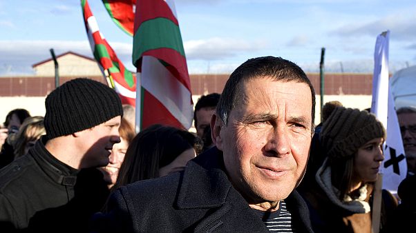 Libertado Arnaldo Otegi, ex-líder do partido independentista Batasuna Libertado Arnaldo Otegi, ex-líder do partido independentista Batasuna